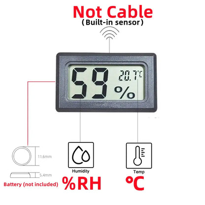 mini digital thermometer hygrometer