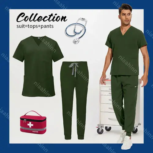 Hospital Uniforms Medical Scrubs Working Clothes Nurse Accessories