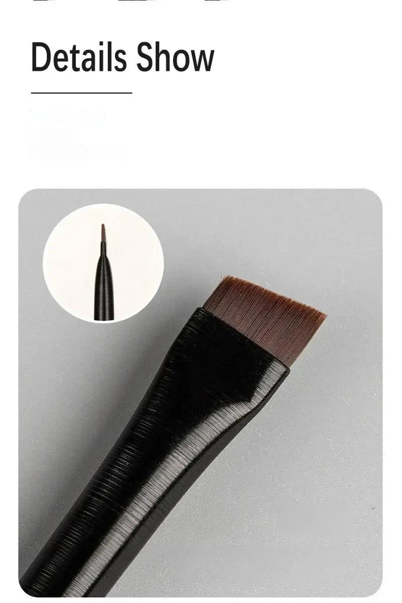 oblique eyebrow brush