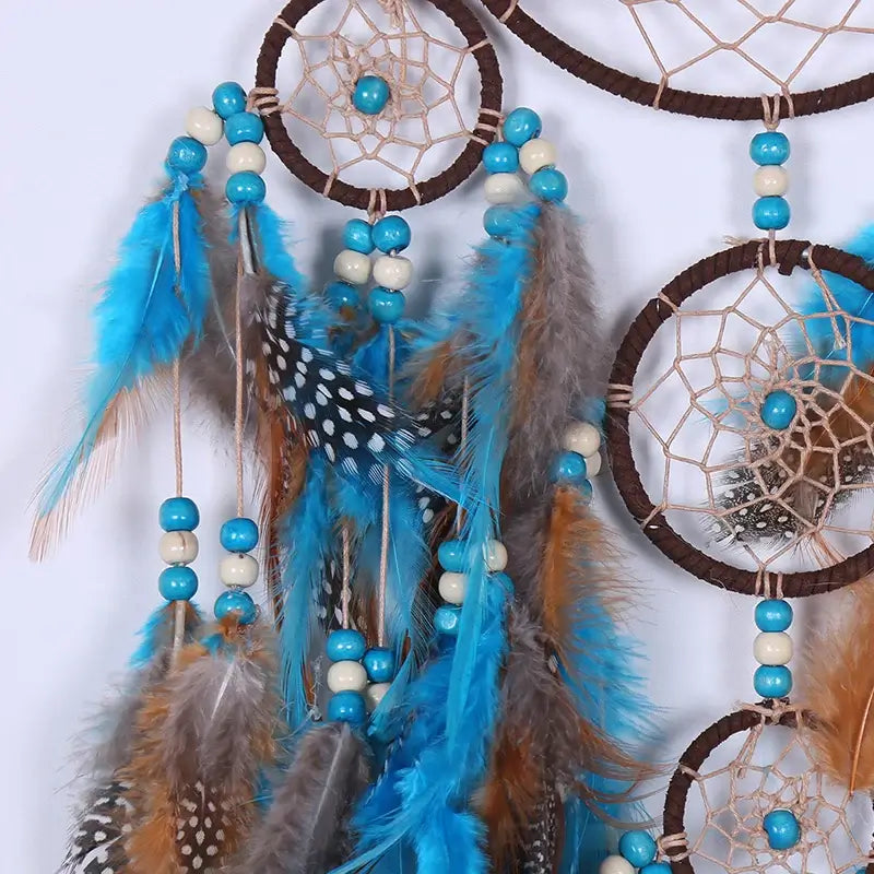 handmade dreamcatcher wall hanging