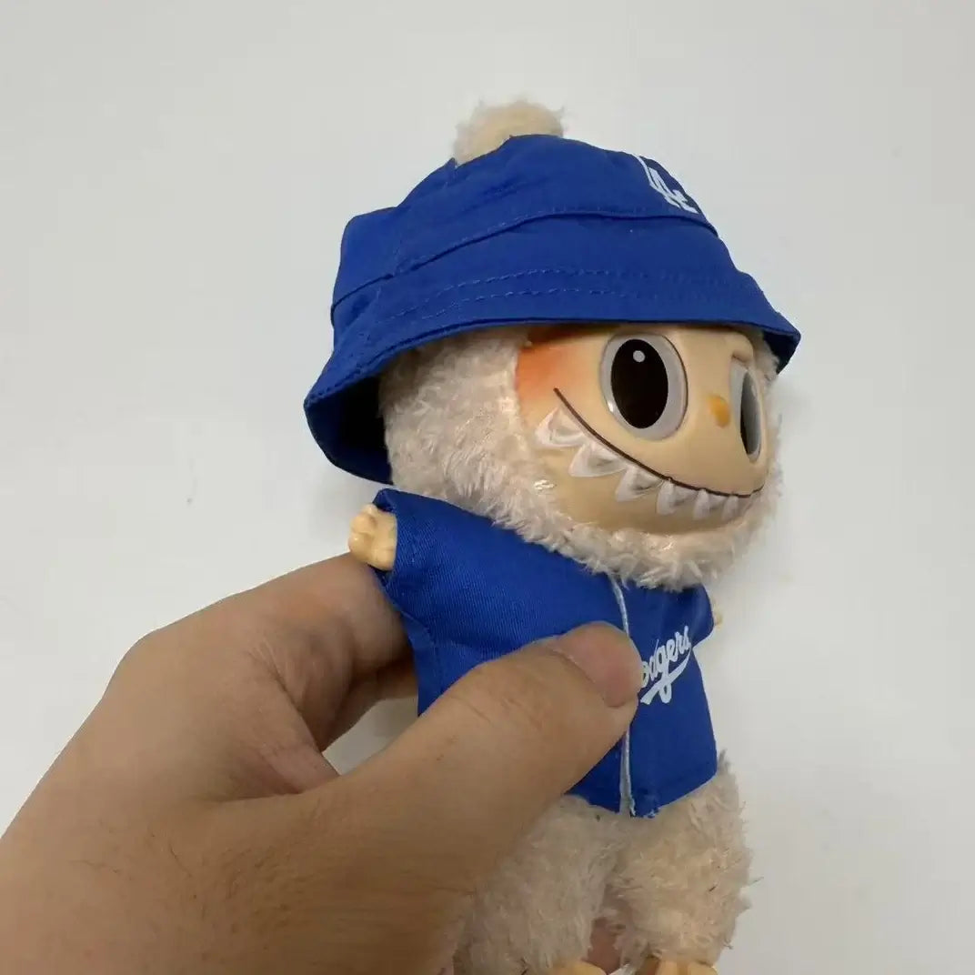 Labubu Doll Clothes - Party Number 17 Baseball Outfit