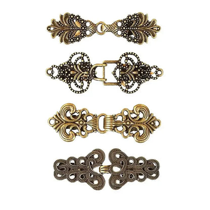 Set Vintage Sweater Duck Clip Cape Cloak Fastener for Dress Shirt Cardigan Shawl Collar Clasp Back Cinch Clip for Women Clothing
