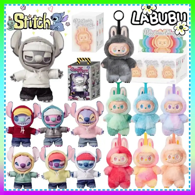 Stitch GenZ street series blind box toy