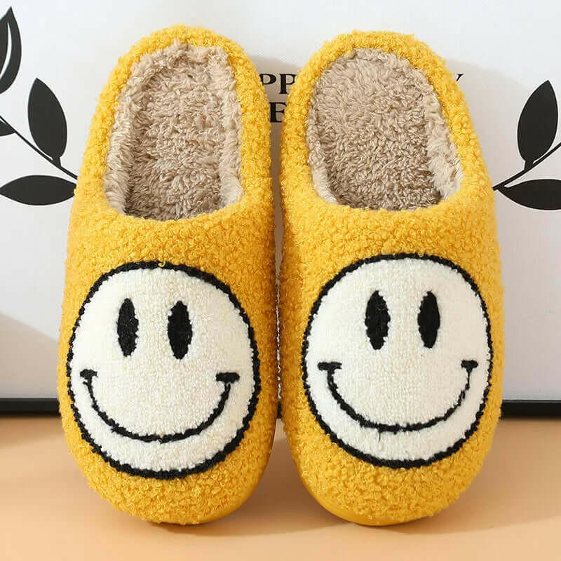 Happy Smile Face Slippers.