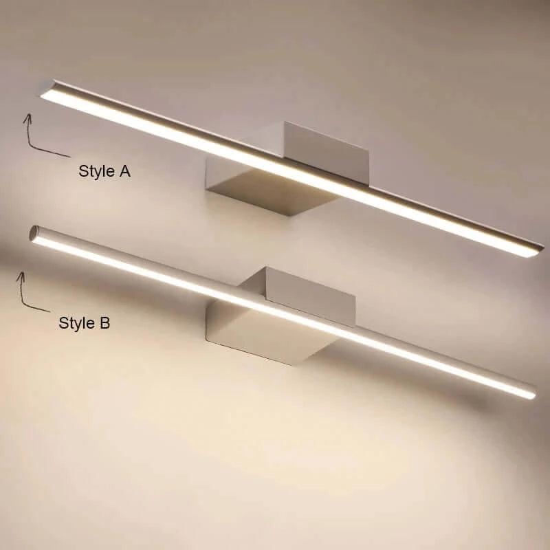 Modern minimalist led mirror light anti-fog wall light 0.4-1.2M
