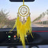 crystal dream catcher car pendant