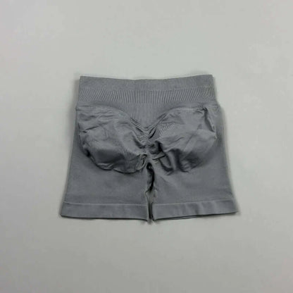 HISTELLO Women’s Seamless Scrunch Workout Shorts