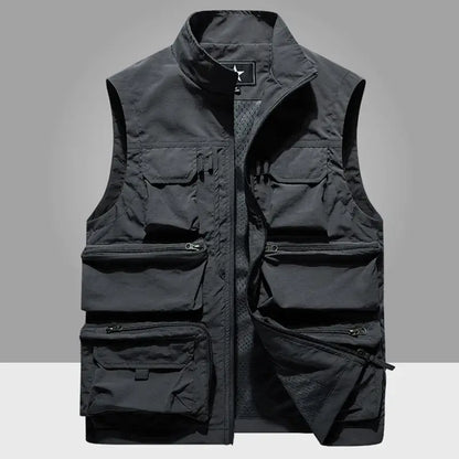 Men Summer New Outdoor Vest 6XL Utility Tactical Multi-pocket Vest