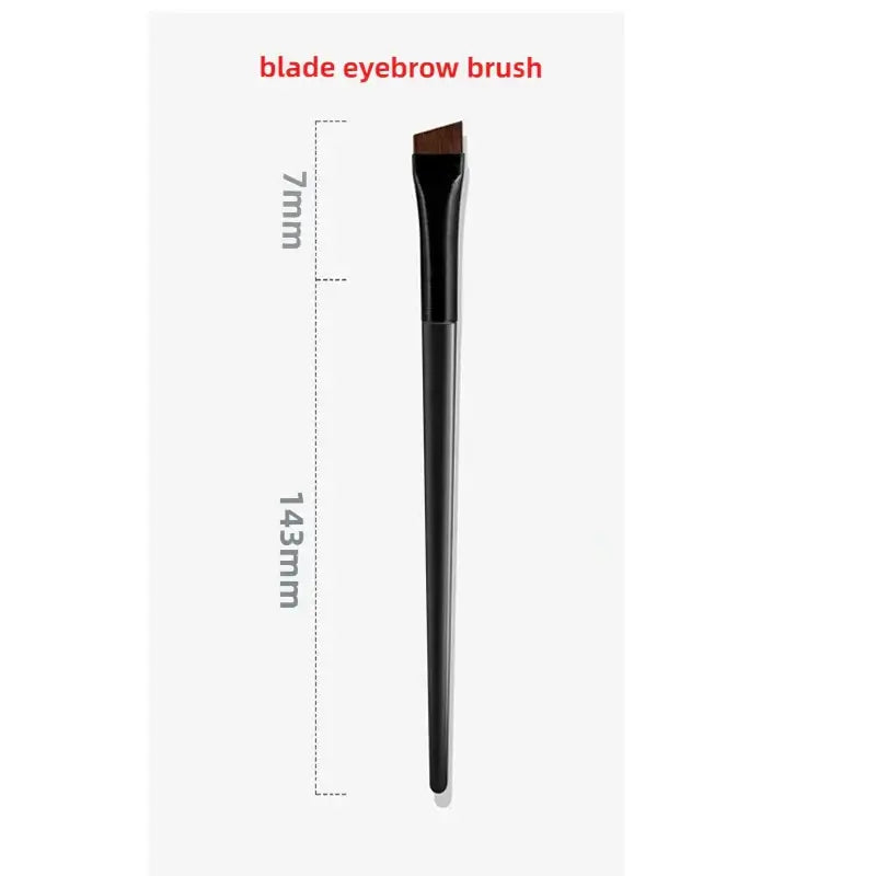 oblique eyebrow brush