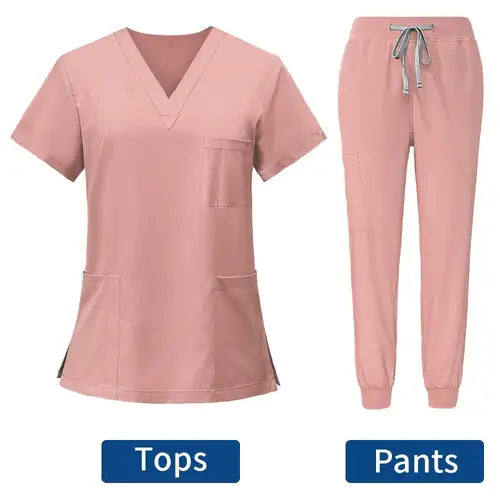 Multicolor Beautician Lab Workwear Solid Color Beauty Salon Nursing.