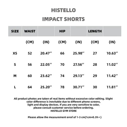 HISTELLO Women’s Seamless Scrunch Workout Shorts