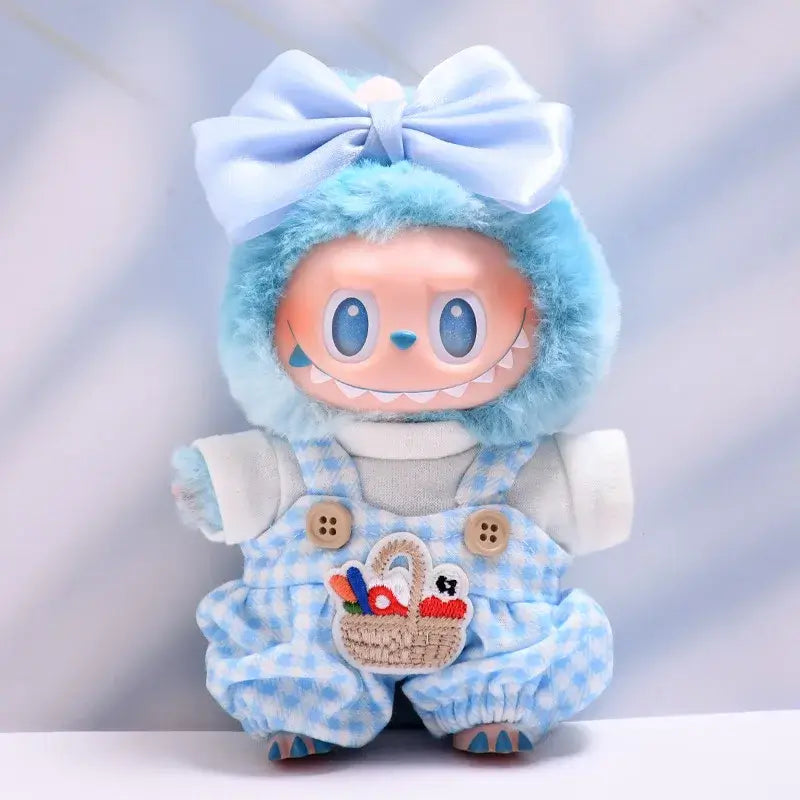 Labubu doll clothes sailor set