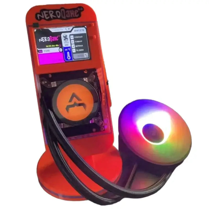 Bitaxe NerdQaxe++ BTC Solo Miner 4.8TH/S 80W BM1370 Chip ASIC Open Source Bitcoin Crypto Miner