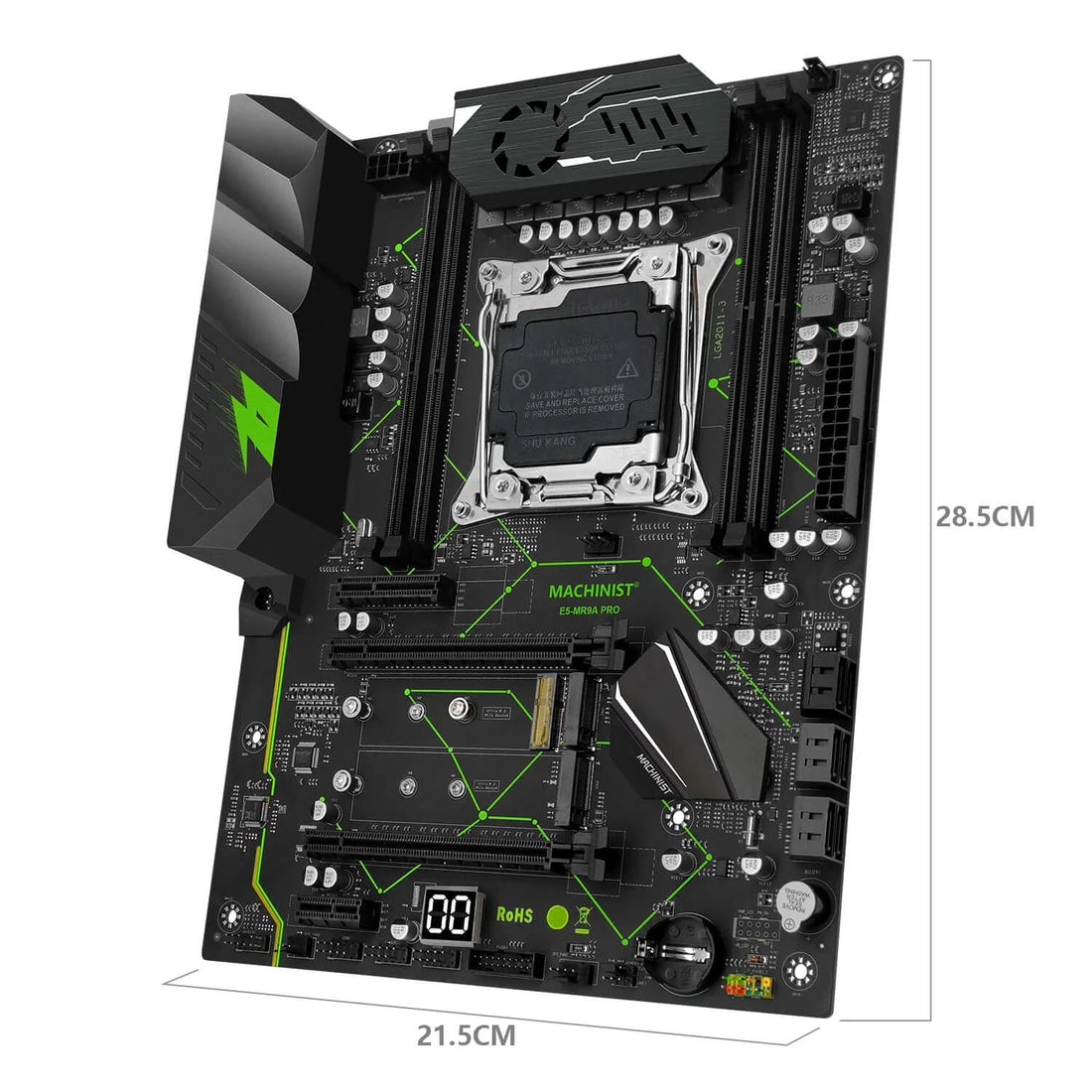 MACHINIST MR9A PRO X99 Motherboard Combo LGA 2011-3 Xeon E5 2666 V3