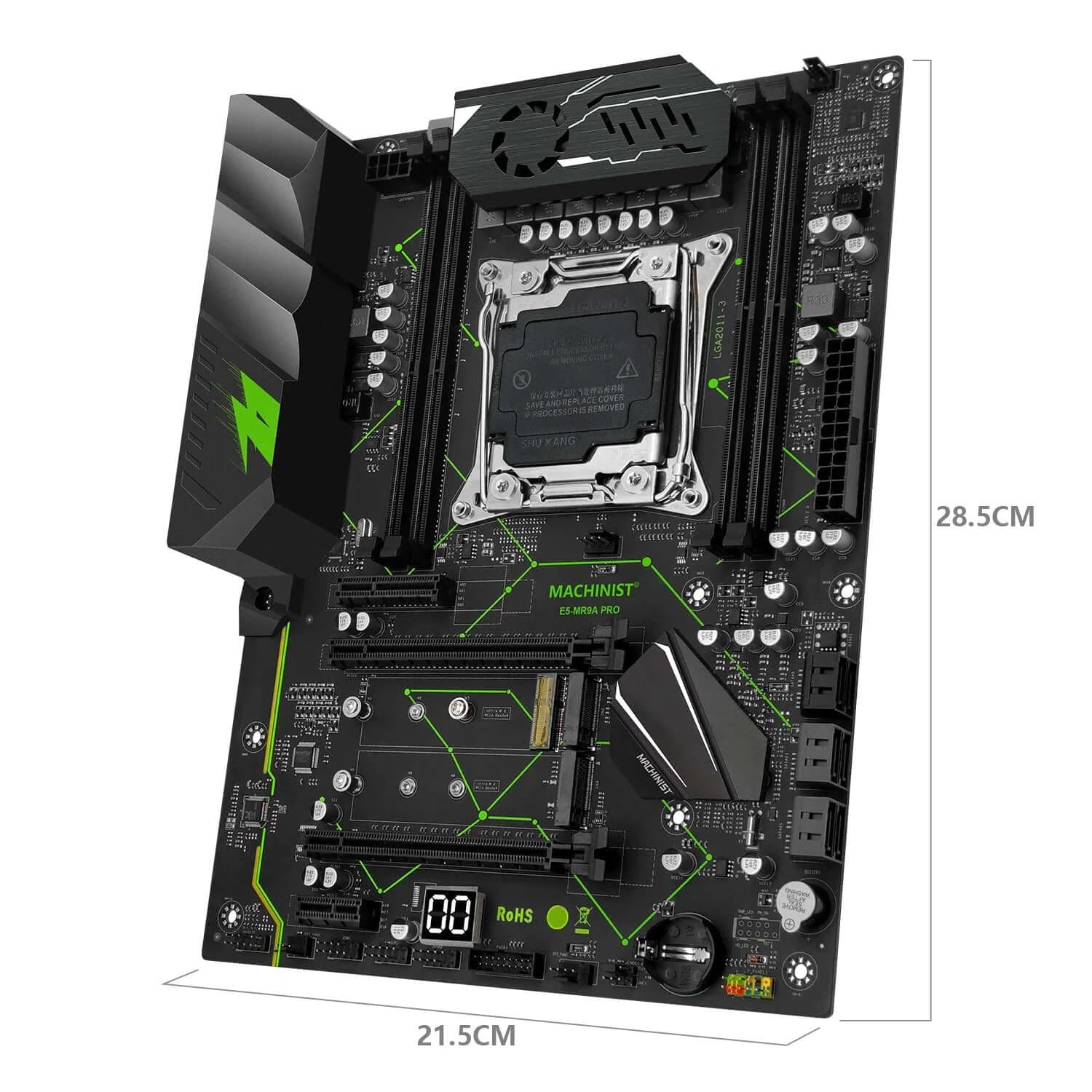 MACHINIST MR9A PRO X99 Motherboard Combo LGA 2011-3 Xeon E5 2666 V3