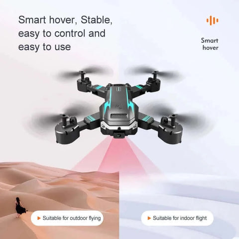 KBDFA New G6 Professional Foldable Quadcopter Aerial Drone S6 HD.