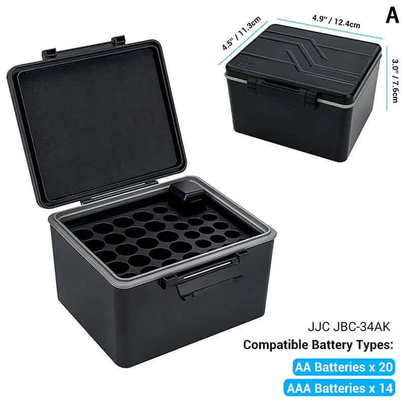 Multi-slot Battery Case Waterproof For 18650/ AA/ AAA Batteries Power