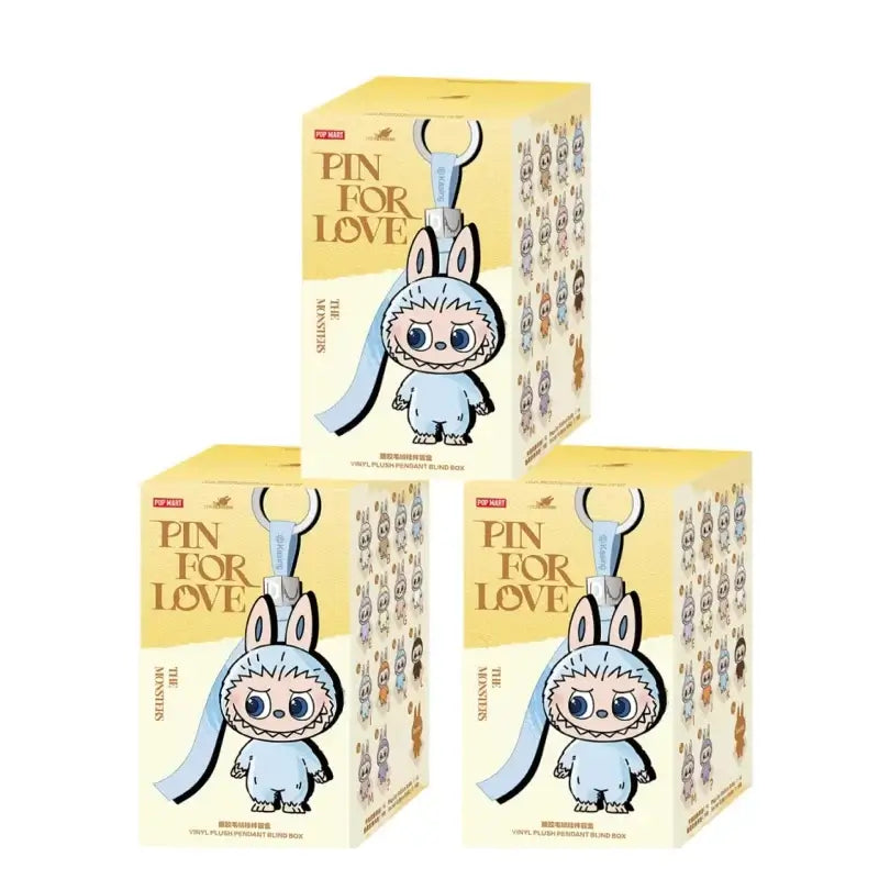 Hot Genuine POPMART The Monsters Labubu V4 Pin For Love Series Vinyl