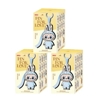 Hot Genuine POPMART The Monsters Labubu V4 Pin For Love Series Vinyl