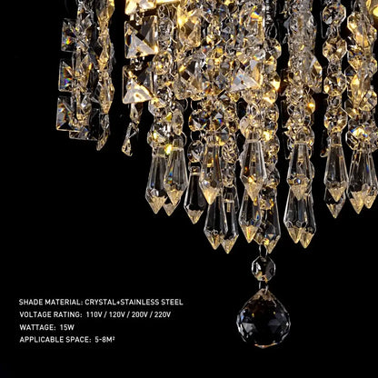 GreeLustr X50 Crystal Ceiling Light, 25 or 50 cm