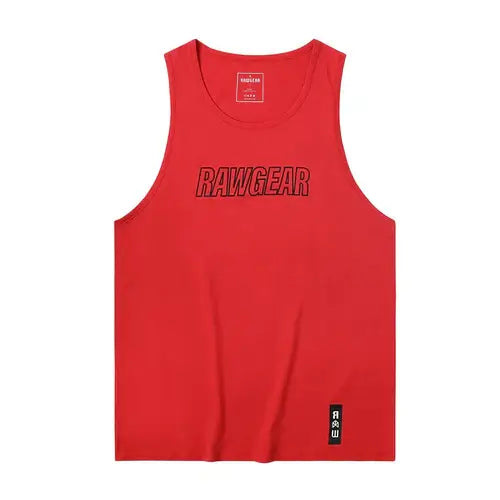 RAWGEAR TankTops Gym Workout Men's Clothing Bodybuilding Sport Fitness.