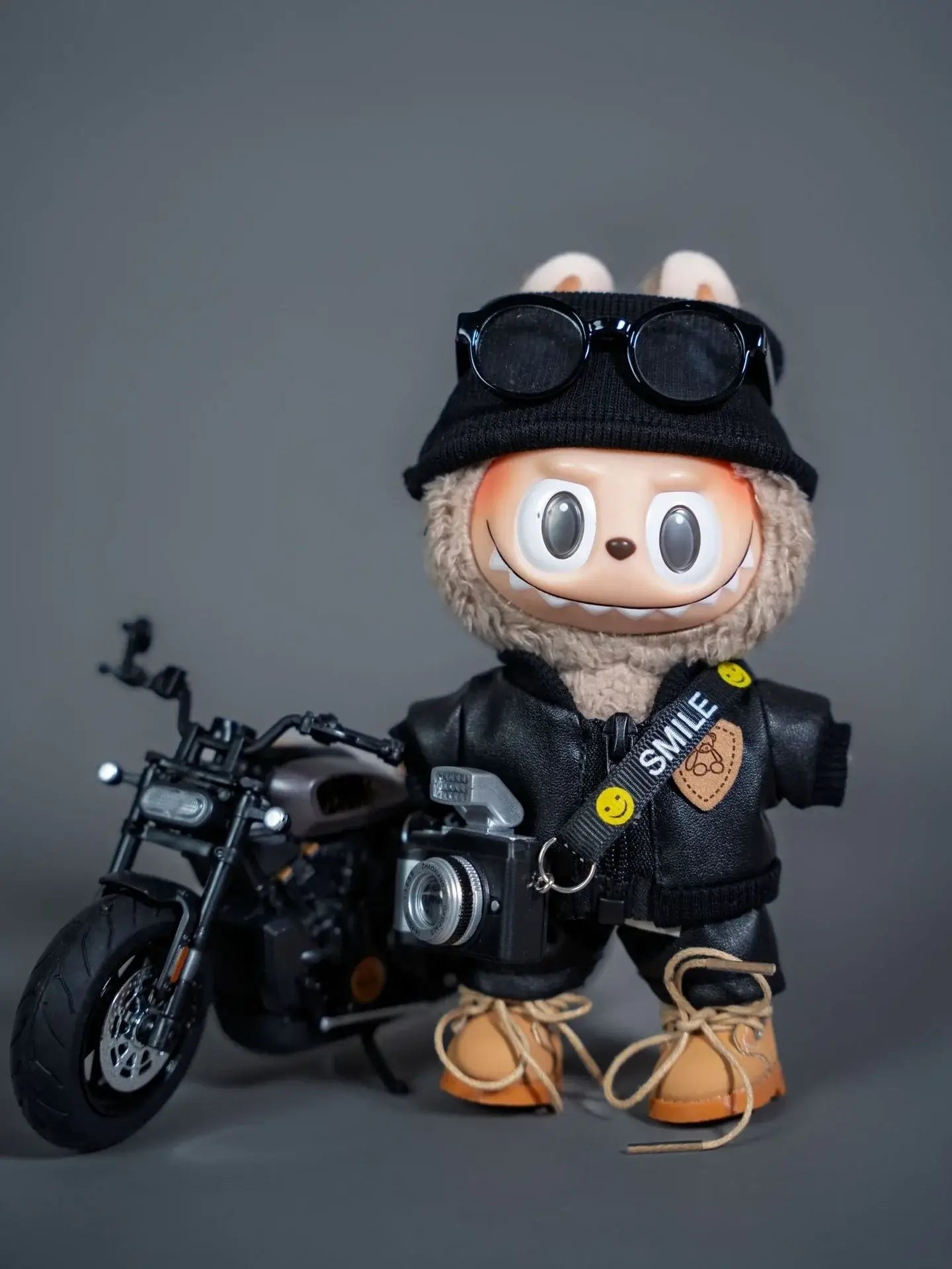 motorcycle miniature doll clothes