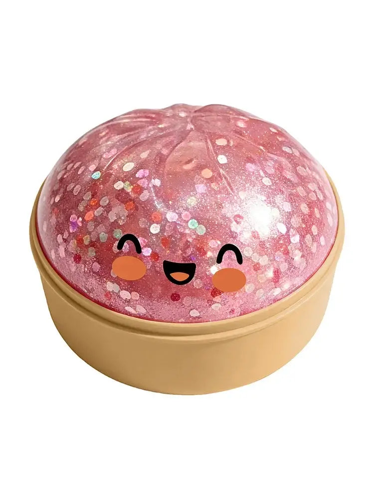Simulation Dumpling Pressure Ball Slow Rebound Soft Pinch Decompression Toy Office Home Decor Children Adults Birthday Gifts