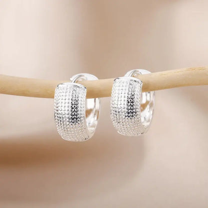 Gold Color Small Hoop Earrings for Women Stainless Steel Silver Color Earrings 2024 Trend Piercing Jewelry Gift pendientes mujer