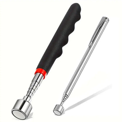 Handheld Telescoping Magnetic Grabber – Extendable Pickup Pen Tool, Portable Magnet for Hard-to-Reach Spots