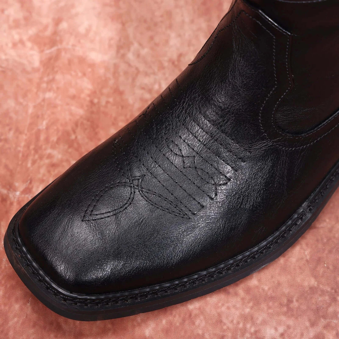 square toe cowboy boots for men