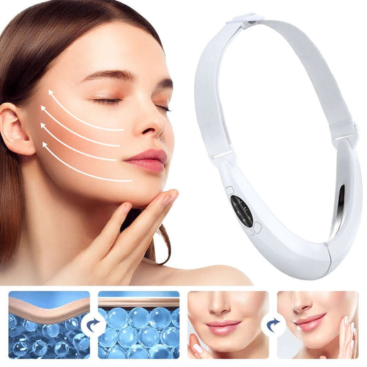 EMS Facial Lifting Device Facial Massager Chin V Line Belt