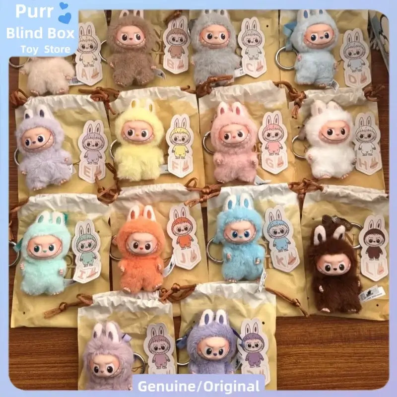 POPMART Labubu vinyl plush keychain