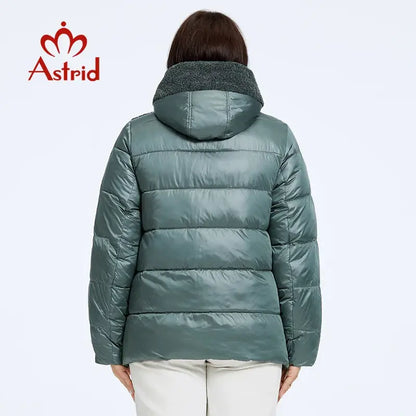 Astrid 2023 Winter Women's Jacket Plus Size Parkas Women Clothing Faux.