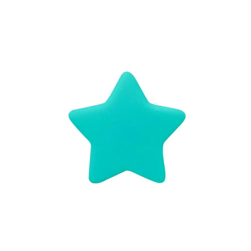 50pcs Silicone Star Heart Crown Beads Food Grade Teether Baby Silicone Bracelet Diy Crafts Baby Accessories