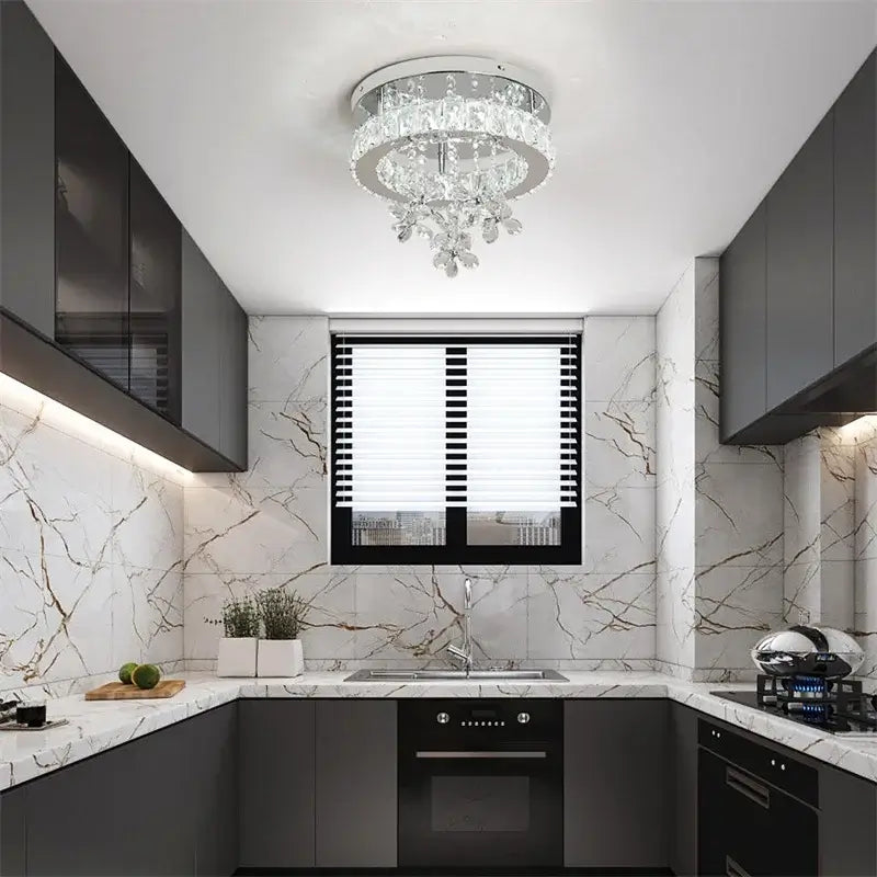 GreeLustr X50 Crystal Ceiling Light, 25 or 50 cm