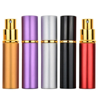 10ml Portable Mini Refillable Perfume Bottle Spray Scent Pump Empty Cosmetic Container Atomizer Bottle For Travel
