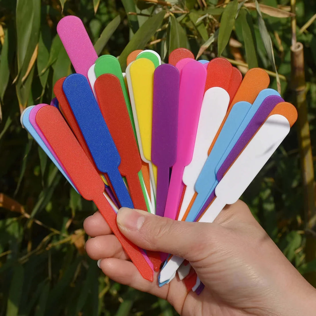 50PCS Waterproof Garden Plant Tags Plastic Label for Plant Gardening