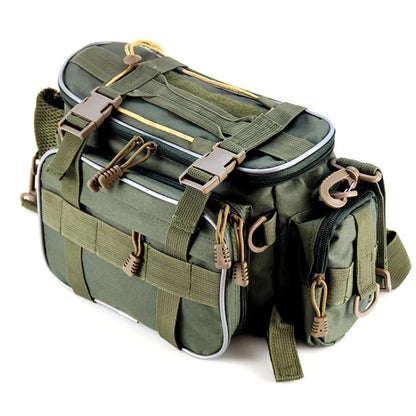 Fishing Tackle Bag Fishing Gear Storage Bag Organizer Waist Bag Messenger Bag Handbag   Fishing Gear Bag Fishing Accessories
