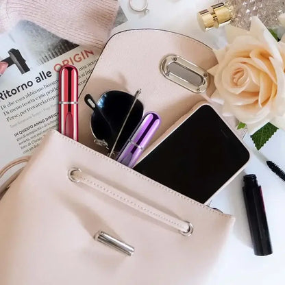 Travel Mini perfume Refillable Atomizer Container Portable Travel Size Scent Pump Case Fragrance Empty Spray Bottle 5ml