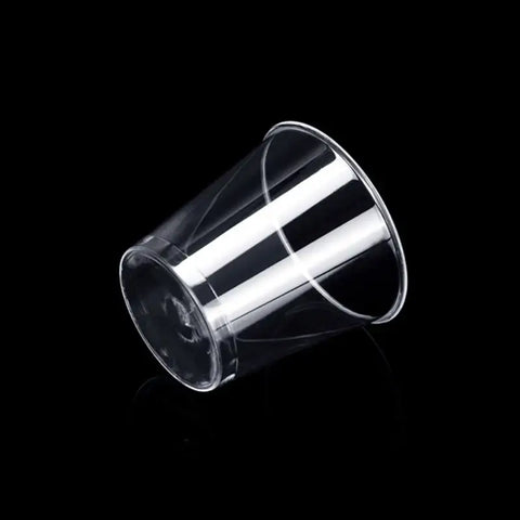 100 Pcs Reusable Plastic Shot Glasses 30ml Shot Cups For Party Clear