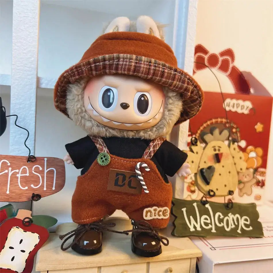 Labubu 17cm Doll Clothes Set - Fun DIY Accessories