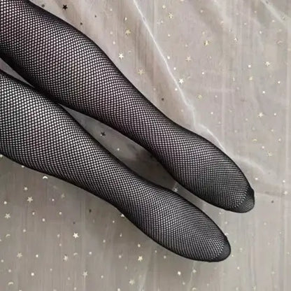 Fishing Net Stockings for Baby Girls Cute Large Bow Lolita Pantyhose Fad Sexy Black Hollow Mesh Nylon Tights Children&