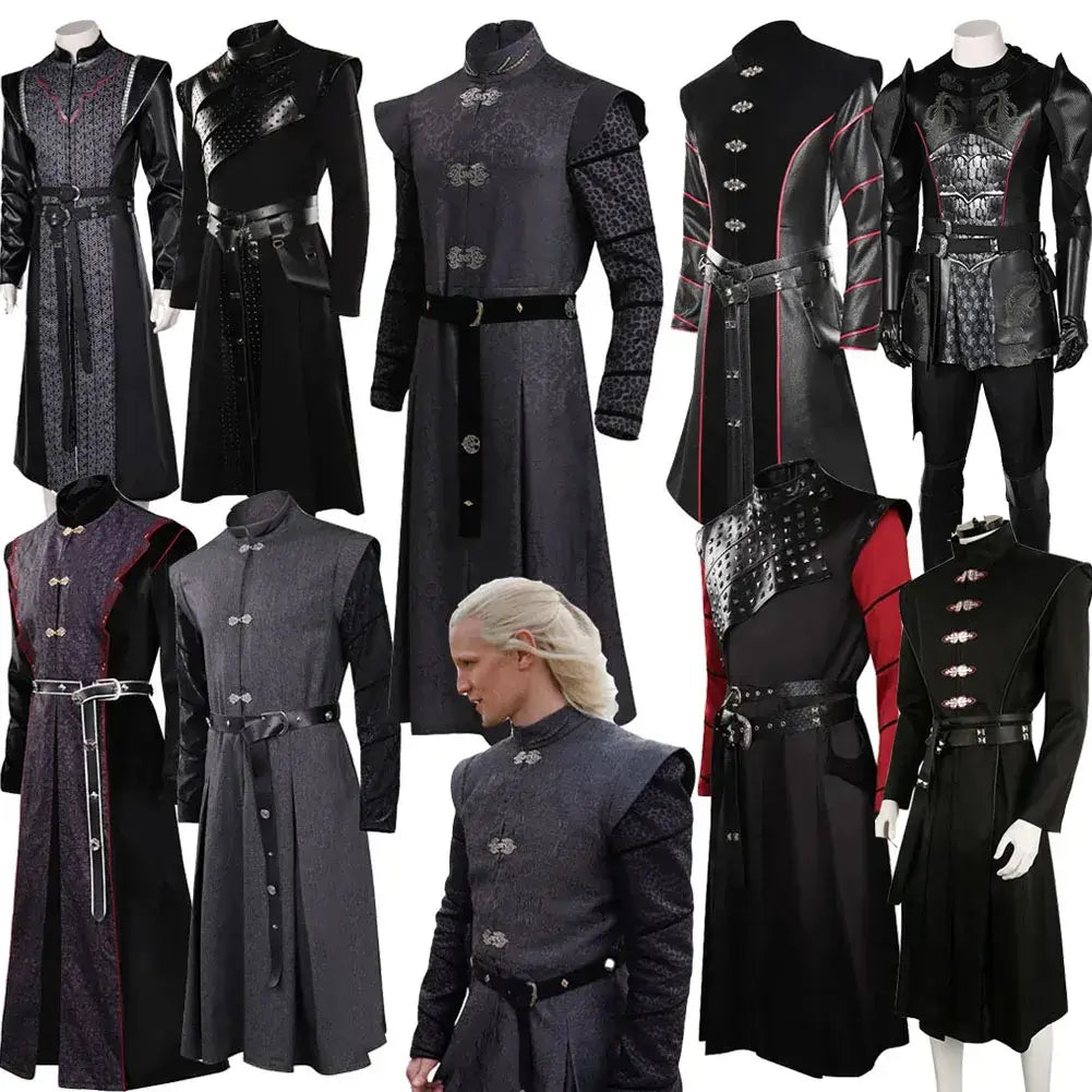 Houses Cosplay Dragon Costume Daemon Prince Outfits Men Halloween.