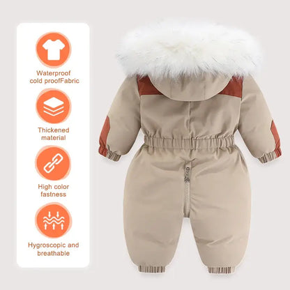 winter baby ski suit