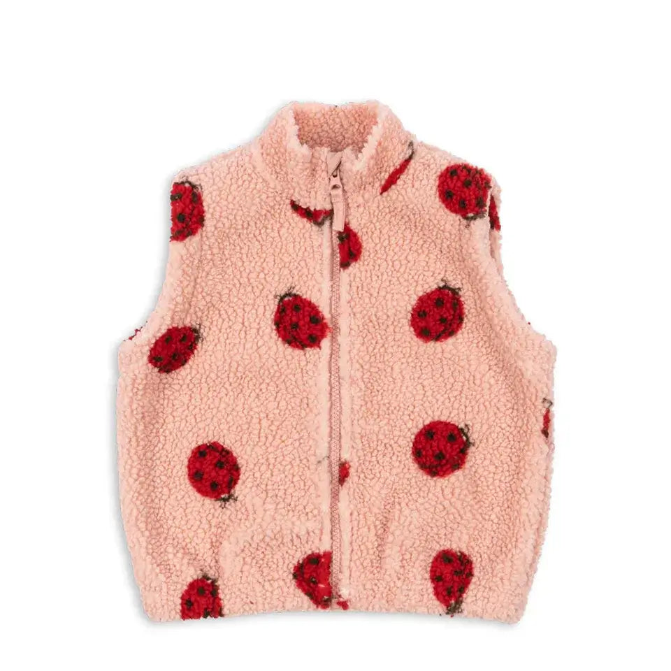 2025 KS Brand Winter Baby Boys Lambswool Jackets Cartoon Dinosaur Anchor Coats Kids Clothes Girls Cherry Jacket Beetle Outerwear