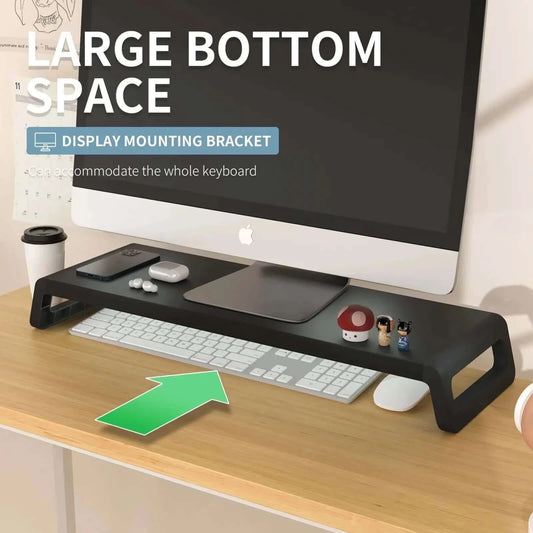 Metal Computer Monitor Stands for Desk | Stable Monitor Organizer Riser