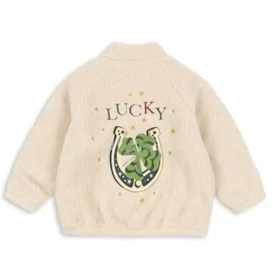 2025 KS Brand Winter Baby Boys Lambswool Jackets Cartoon Dinosaur Anchor Coats Kids Clothes Girls Cherry Jacket Beetle Outerwear
