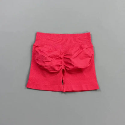 HISTELLO Women’s Seamless Scrunch Workout Shorts