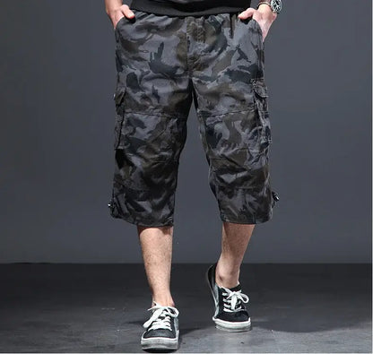 Cargo Shorts Men Cool Camouflage Summer Hot Sale Cotton Casual Men Short Pants Brand Clothing Comfortable Camo Men Cargo Shorts