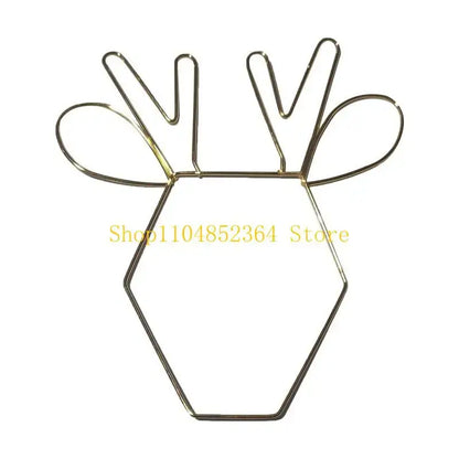652F Dream Catcher Metal Hoops Irregular Cloud Animal DIY Macrame Iron Ring